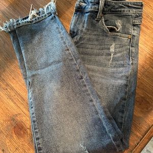 Liverpool distressed jeans, brand new without tags. Size 10.